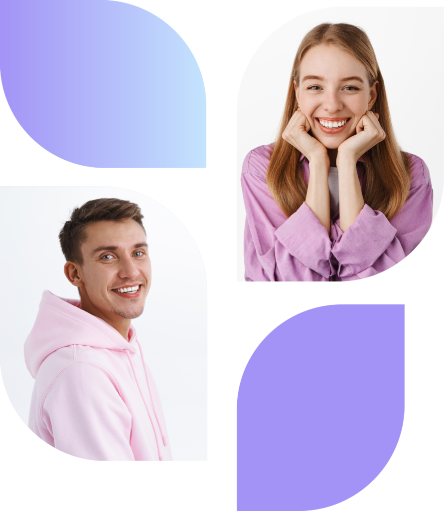 Confident smile achieved through professional teeth whitening Denver services.